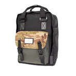 Macaroon Tarzan II Series // Black + Army Camo