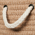 Soft Chenille Woven Hamper