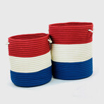 America Woven Hamper