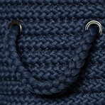 Clean & Dirty Woven Hampers // Set of 2 (Navy)