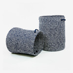 Galaxy Weave Hamper // Blue