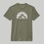 Sun Up Tee // Army (S)