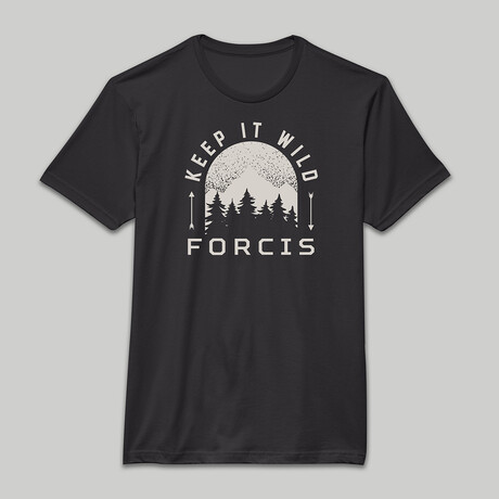 Keep It Wild Tee // Black (S)