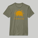 Keep It Wild Tee // Army (S)