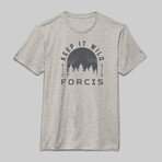 Keep It Wild Tee // Oatmeal Heather (S)