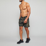 Standard Issue 6.5 Liner Shorts // Camouflage (S)