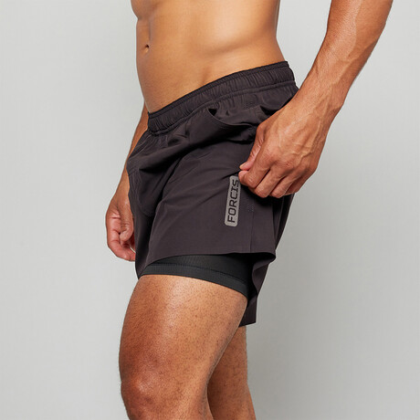 Mercury Runner Shorts // Black (S)