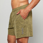 Mercury Runner Shorts // Outline Camouflage (S)