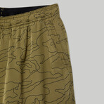 Mercury Runner Shorts // Outline Camouflage (S)