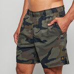 Standard Issue 6.5 Liner Shorts // Camouflage (S)