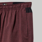 Standard Issue 6.5 Shorts // Heather Maroon (S)