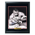 Mike Tyson // Tiger // Autographed Photo // 16x20 // Framed