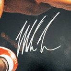 Mike Tyson // vs. Holyfield // Autographed Photo // 16x20 // Framed