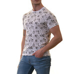 Formulas Print European T-Shirt // Black + White (2XL)