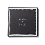 Just Be You Ceramic Coasters // Set of 4