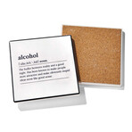 Definitions Ceramic Coasters // Set of 4