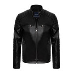 Amir Leather Jacket // Black (L)