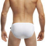 Papi 1" Swimsuit // White (M)