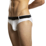 Hampton Swim Brief // White (L)