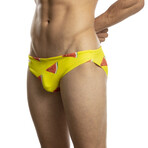 Watermelon 1" Swimsuit // Yellow (XL)