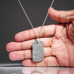 Genuine Natural Muonionalusta Meteorite Pendant // 12g