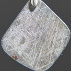 Genuine Natural Muonionalusta Meteorite Pendant // 7.4g