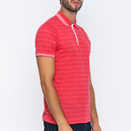 Luis Short Sleeve Polo Shirt // Fuchsia (3XL)