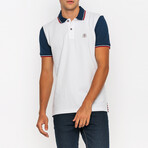 Richard Short Sleeve Polo Shirt // White (2XL)