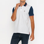Richard Short Sleeve Polo Shirt // White (2XL)