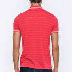 Luis Short Sleeve Polo Shirt // Fuchsia (2XL)