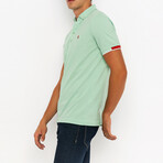 Kevin Short Sleeve Polo Shirt // Mint (M)