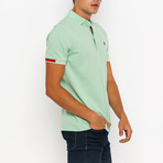 Kevin Short Sleeve Polo Shirt // Mint (M)