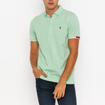 Kevin Short Sleeve Polo Shirt // Mint (M)