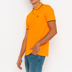 Joseph Short Sleeve Polo Shirt // Orange (S)