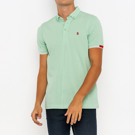 Kevin Short Sleeve Polo Shirt // Mint (XS)