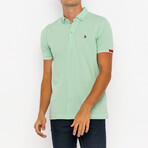 Kevin Short Sleeve Polo Shirt // Mint (M)