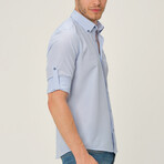 Nico Button Up Shirt // Blue (Small)