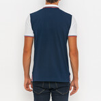 Jose Short Sleeve Polo Shirt // Navy (L)