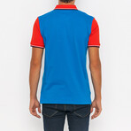 Nicholas Short Sleeve Polo Shirt // Sax (3XL)