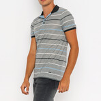 William Short Sleeve Polo Shirt // Gray (XL)