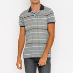 William Short Sleeve Polo Shirt // Gray (M)