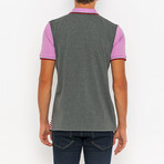 Aaron Short Sleeve Polo Shirt // Antra Melange (L)