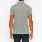 Mason Short Sleeve Polo Shirt // Gray Melange (2XL)