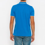 Matthew Short Sleeve Polo Shirt // Sax (XL)