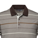 Harry Short Sleeve Polo Shirt // Beige (XL)