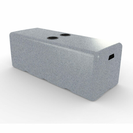 Splash Dash Bench // Gray Granite // Single