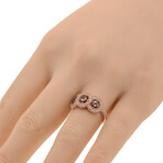 Le Vian // 14K Strawberry Gold Round-Cut Diamonds + Morganite Ring // Ring Size: 6.75 // Store Display