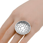Kali Sterling Silver Statement Ring // Ring Size: 6 // Store Display