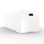 Splash Dash Bench // White // Single