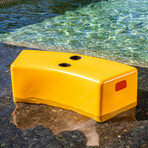 Splash Swerve Bench // Yellow // Single